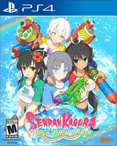 Senran Kagura: Peach Beach Splash PlayStation 4 Box Art