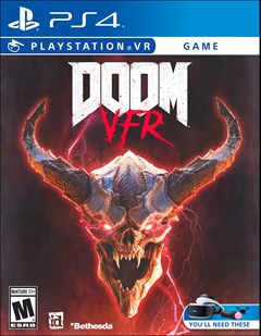 Doom VFR PlayStation 4 Box Art