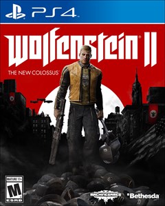 Wolfenstein II: The New Colossus PlayStation 4 Box Art
