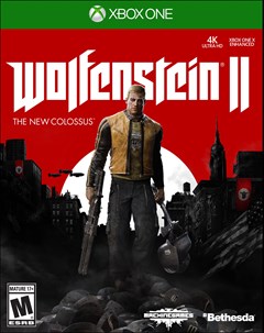 Wolfenstein II: The New Colossus Xbox One Box Art