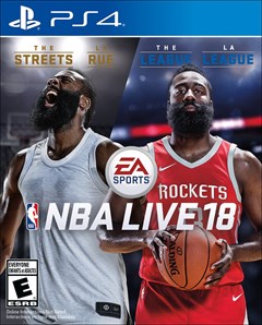 NBA Live 18 PlayStation 4 Box Art