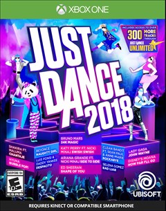 Just Dance 2018 Xbox One Box Art
