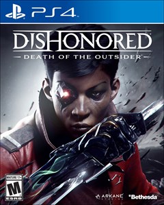 Dishonored: Death of the Outsider PlayStation 4 Box Art
