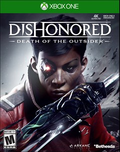 Dishonored: Death of the Outsider Xbox One Box Art