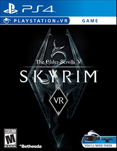 The Elder Scrolls V: Skyrim VR PlayStation 4 Box Art