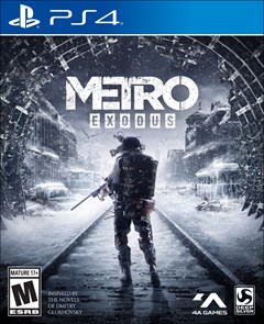 Metro: Exodus PlayStation 4 Box Art