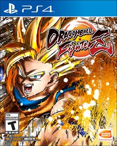 Dragon Ball FighterZ PlayStation 4 Box Art