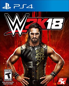 WWE 2K18 PlayStation 4 Box Art