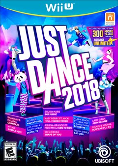 Just Dance 2018 Wii U Box Art