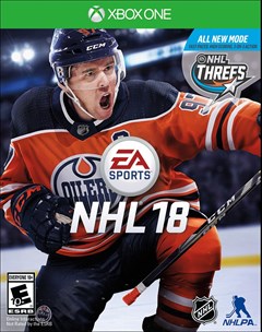 NHL 18 Xbox One Box Art