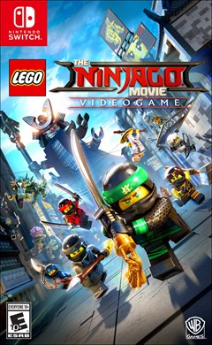 The LEGO Ninjago Movie Videogame Nintendo Switch Box Art