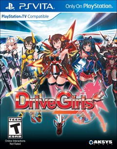 Drive Girls PlayStation Vita Box Art