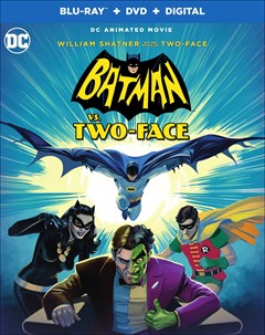 Batman vs. Two-Face Blu-ray Box Art
