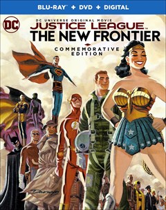 Justice League: The New Frontier - Commemorative Edition Blu-ray Box Art