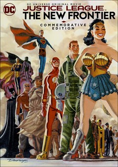 Justice League: The New Frontier - Commemorative Edition DVD Box Art