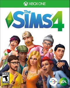The Sims 4 Xbox One Box Art