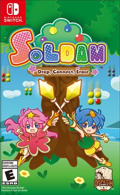 Soldam: Drop, Connect, Erase Nintendo Switch Box Art