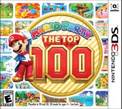 Mario Party: The Top 100 Nintendo 3DS Box Art