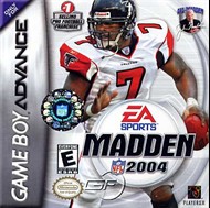 Rent Madden NFL 2004 for GBA