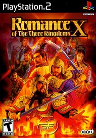 Rent Romance of the Three Kingdoms X for PS2