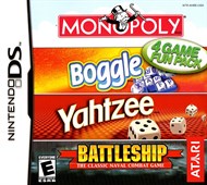 Rent Monopoly Boggle Yahtzee Battleship for DS