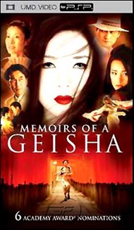 Rent Memoirs of a Geisha for PSP Movies