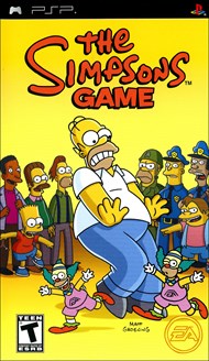 Rent Simpsons Game for PSP Games