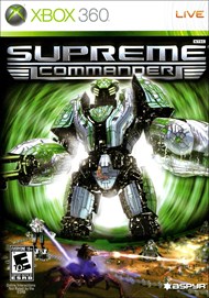 Rent Supreme Commander for Xbox 360