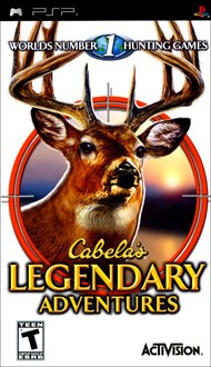 Rent Cabela's Legendary Adventures for PSP Games