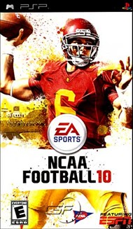 Rent NCAA Football 10 for PSP Games