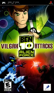 Rent Ben 10 Alien Force Vilgax Attacks for PSP Games