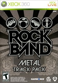 Rent Rock Band Metal Track Pack for Xbox 360
