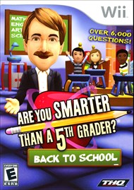 Rent Are You Smarter Than a 5th Grader: Back to School for Wii