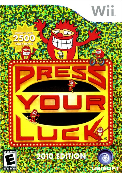 Press Your Luck 2010 Edition Wii Video Game | Buy Press Your Luck 2010 ...