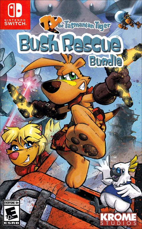 Rent TY The Tasmanian Tiger HD Bush Rescue Bundle On Nintendo Switch