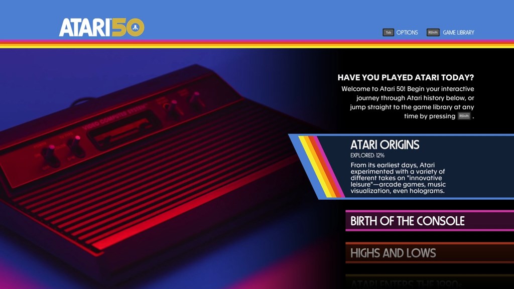 Rent Atari 50: The Anniversary Celebration on Nintendo Switch | GameFly