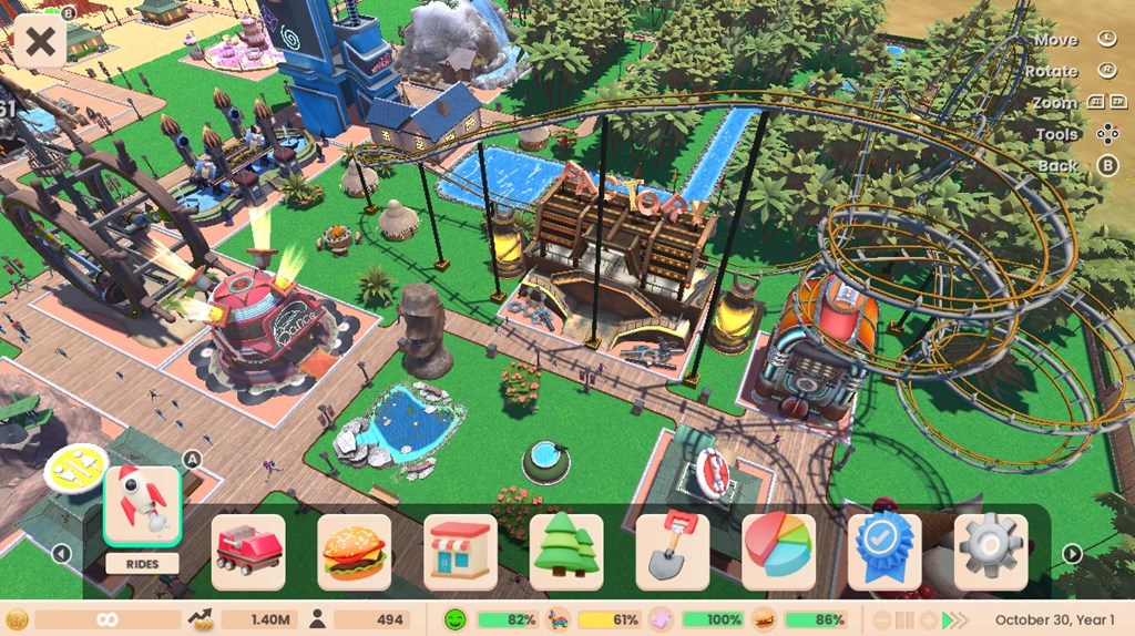 Jogo PS5 Rollercoaster Tycoon Adventures Deluxe