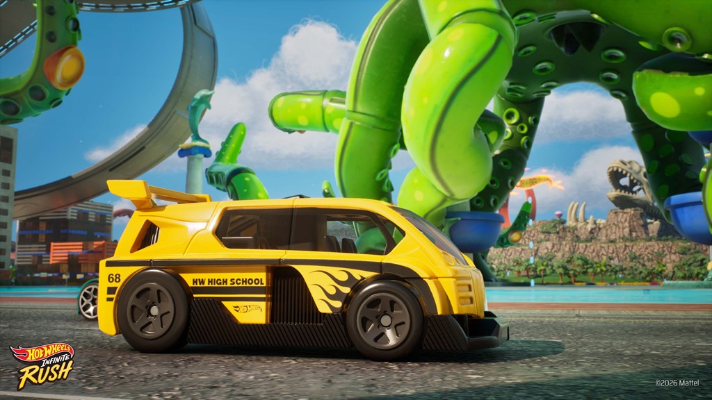 Gamefly Wheel Rent Hot Wheels Infinite Rush on Xbox Series X | GameFly