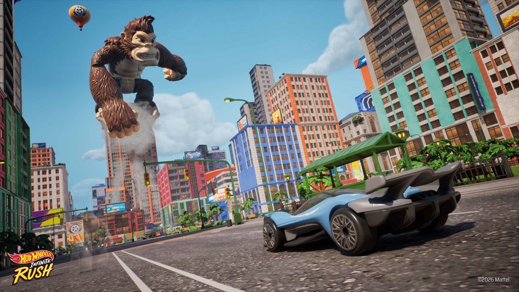 Gamefly Wheel Rent Hot Wheels Infinite Rush on PlayStation 5 | GameFly