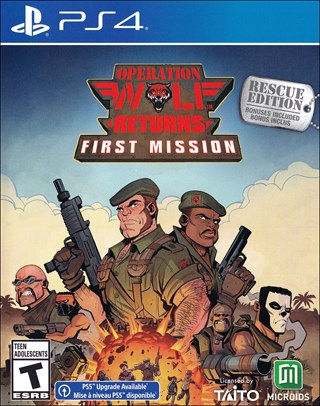 Operation Wolf Returns: First Mission on PlayStation 4