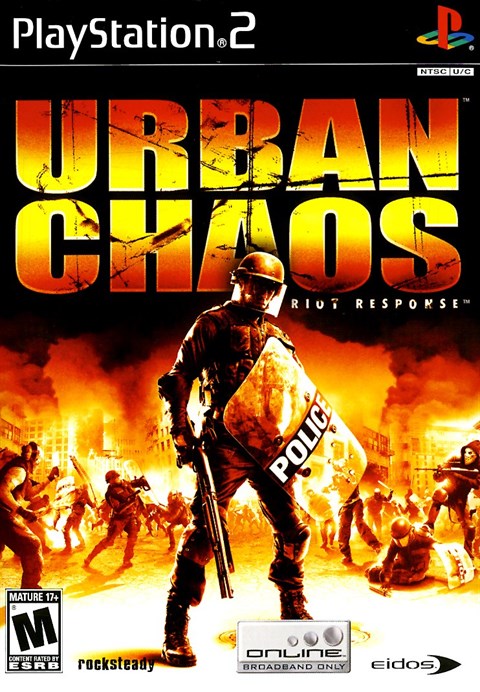 URBAN CHAOS  北米版　PlayStation Amazon.com: Urban Chaos- PS1 : Video Games