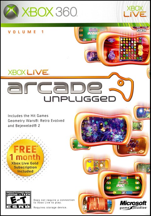 arcade unplugged xbox 360