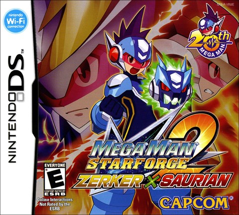 ② すーら★ Rent Mega Man Star Force 2: Zerker x Saurian on Nintendo DS | GameFly