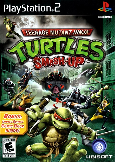 playstation 2 teenage mutant ninja turtles