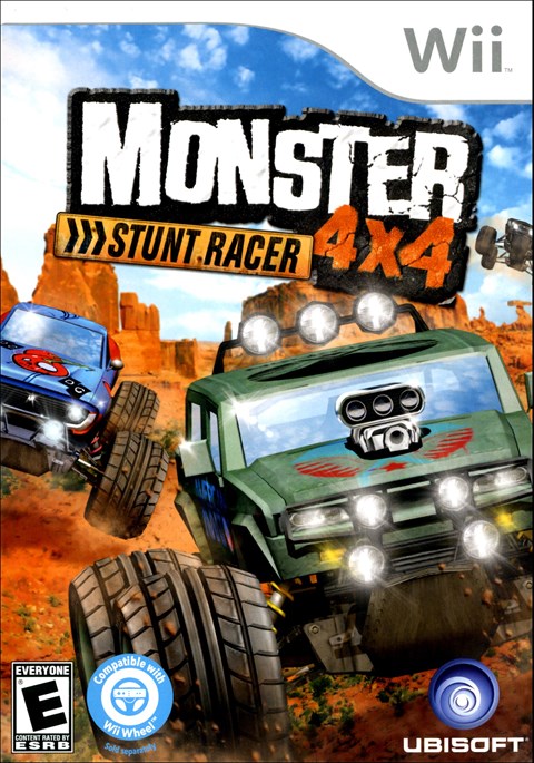 monster 4x4 stunt racer wii