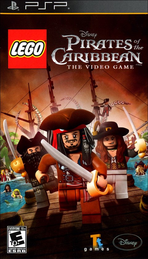 lego pirates of the caribbean psp