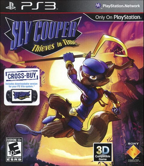 Sly Cooper: Thieves in Time - Sly character vignette 