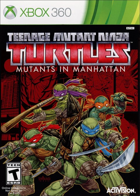 Rent Teenage Mutant Ninja Turtles: Mutants in Manhattan on Xbox 360 ...