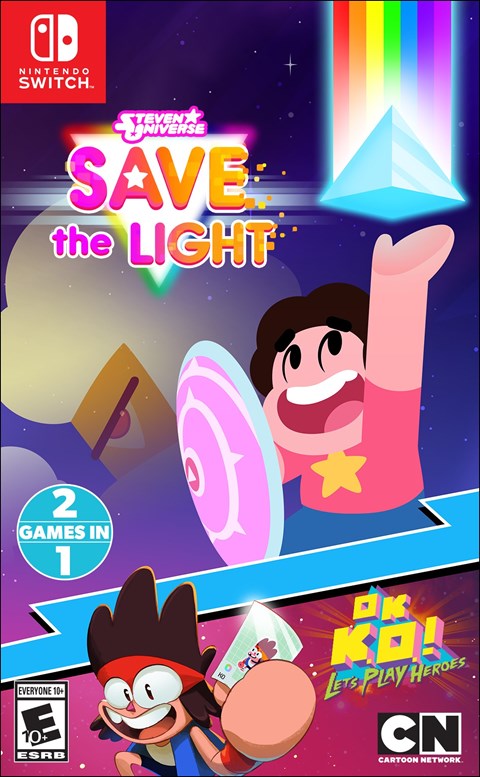 Nintendo Switch 交渉OK Rent Steven Universe: Save the Light & OK K.O.! Let's Play Heroes