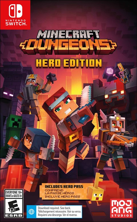 Rent Minecraft Dungeons: Hero Edition on Nintendo Switch | GameFly